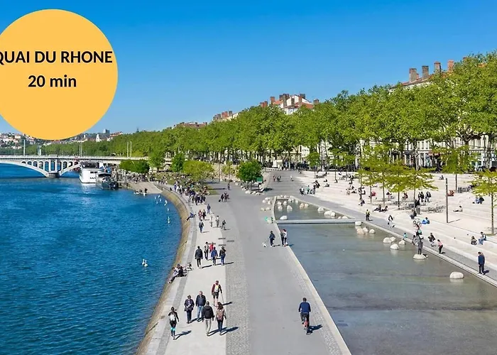 Escale Lyon - One Night - Parking Gratuit شقة